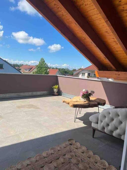 Ferienwohnung Falke Meckenbeuren Exterior foto